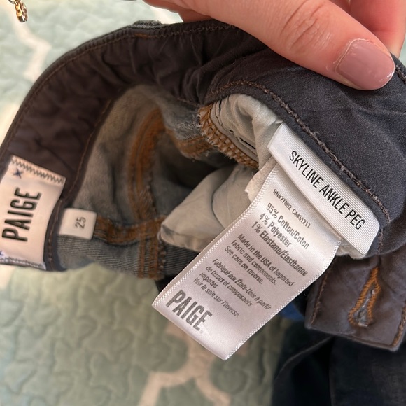 Bundle of 3 pairs of Paige Jeans - Picture 4 of 4